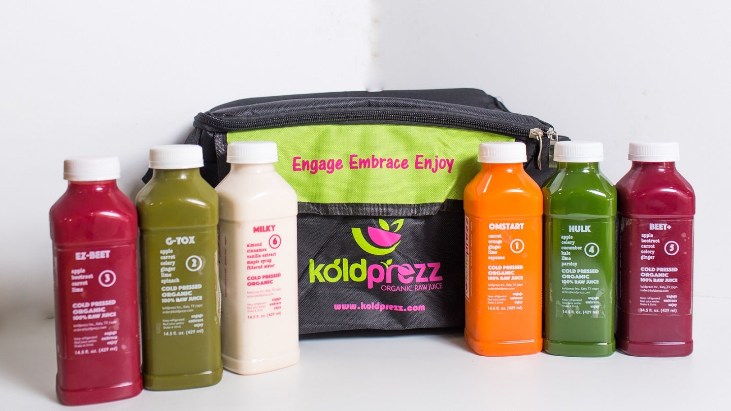 3 Day Juice Cleanse, Cold Pressed Juices